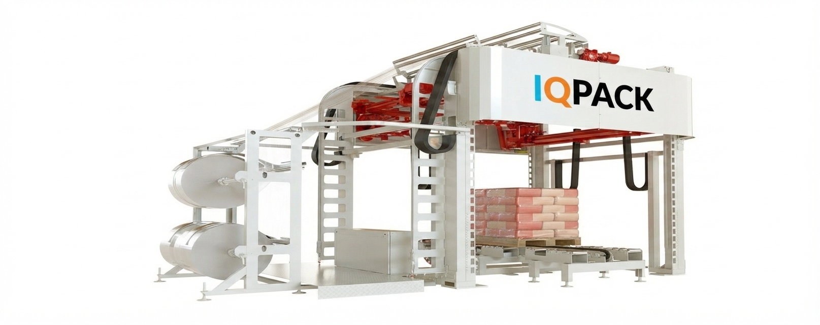 IQPACK-SH100 Stretch Hood Paketleme Makinesi